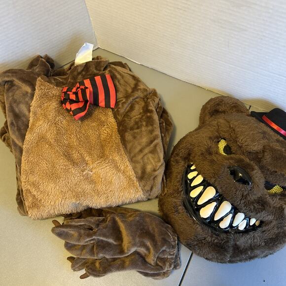 Spirit halloween Deadly Bear Costume Kids Size Large 12-14 - Picture 4 of 4